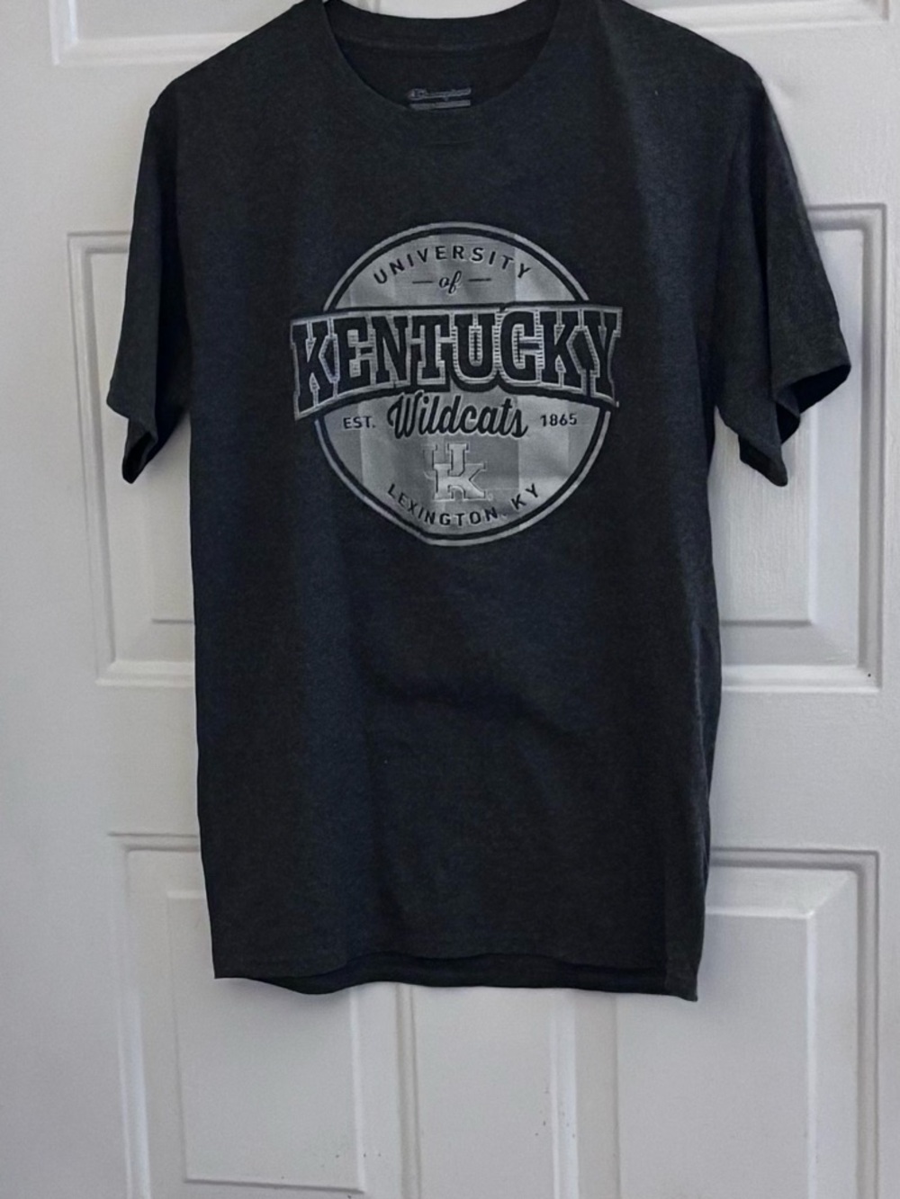 Champion Dark Gray Kentucky Wildcats Raised Logo Tee